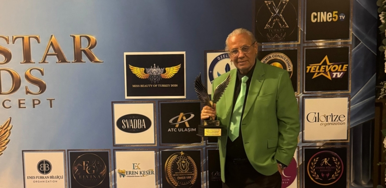 FETHİ DEMİRKOL GLOBAL STAR AWARDS’TAN İKİ ÖDÜLLE AYRILDI!