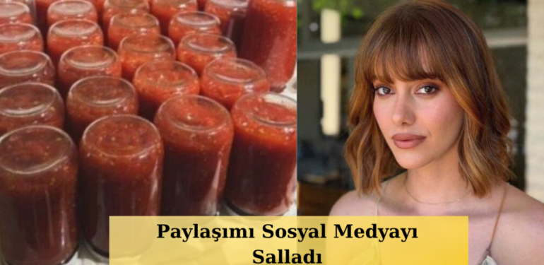 Yalı Çapkını’nın Suna’sı Beril Pozam Mutfağa Girdi!